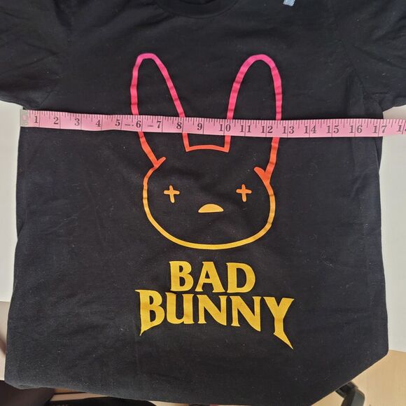 Bad Bunny Conejo Men's T-Shirt Music Tour Band Tee Small - Picture 5 of 7